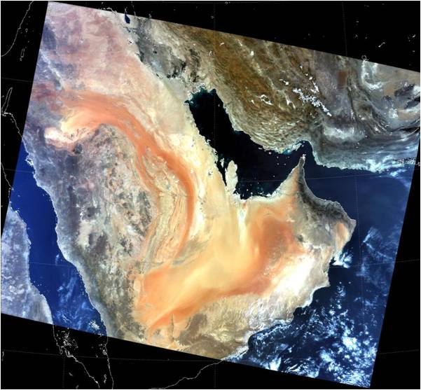 Image of Arabian Peninsula by MERSI